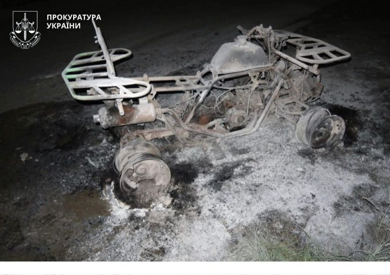 Посварився і спалив знайомій квадроцикл: жителю Білих Ослав повідомили про підозру 1 received 1755317792505556