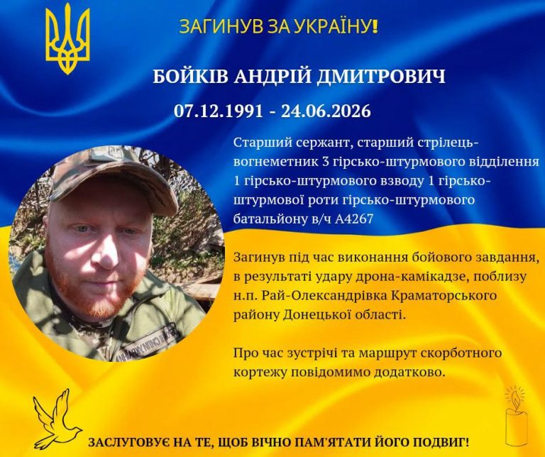 На Донеччині загинув захисник Андрій Бойків з Прикарпаття (ФОТО) 1 728294033 873952851938068 6988984478315002514 n