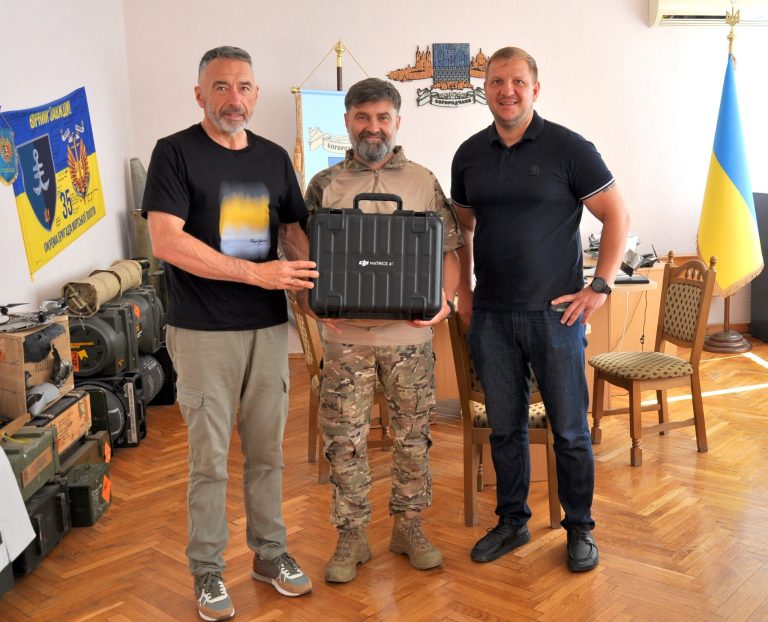 Богородчанська громада передала сучасний розвідувальний дрон військовим 63-ї бригади 12 730608320 4318862725041965 6835369522335786728 n