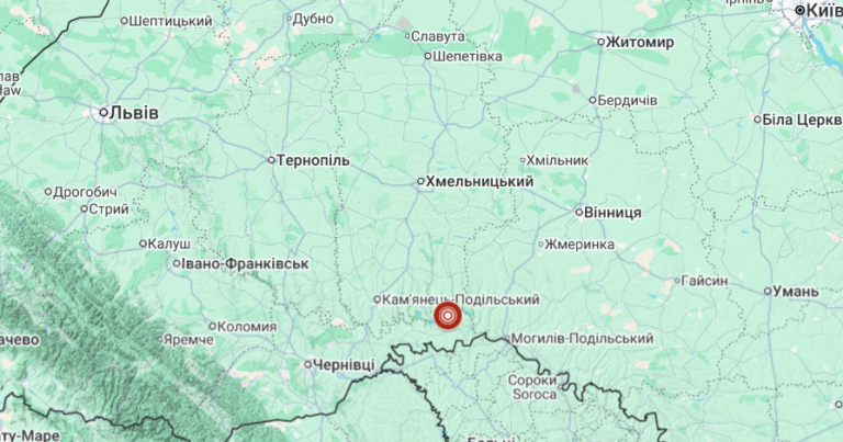 На Хмельниччині стався землетрус 1 Znimok ekrana 2026 06 15 163404