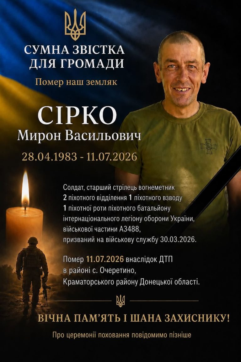 У ДТП загинув військовий з Прикарпаття Мирон Сірко 8 748931021 122232307154291099 4555015907943929410 n