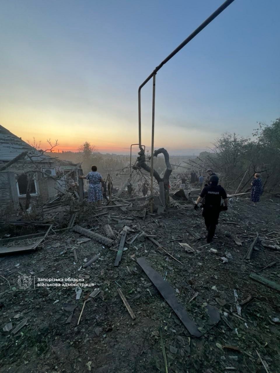 росіяни атакували Запоріжжя: загинув чоловік, є постраждалі (ФОТО) 2 photo 2026 07 27 05 20 18