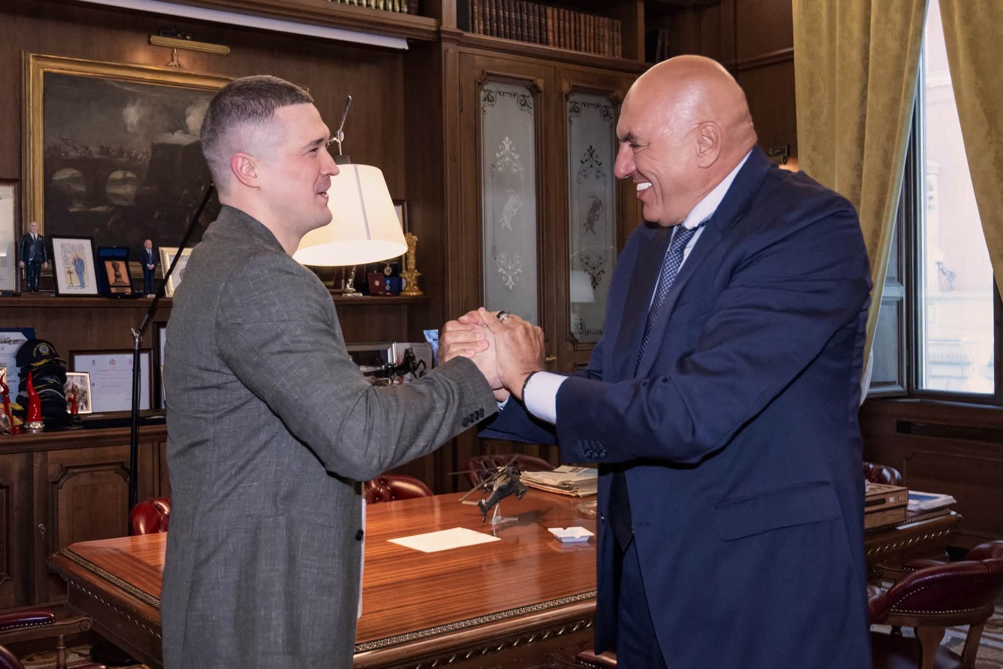 Михайло Федоров став радником міністра оборони Італії 2 786543101 2104317410185767 3742025808851764706 n