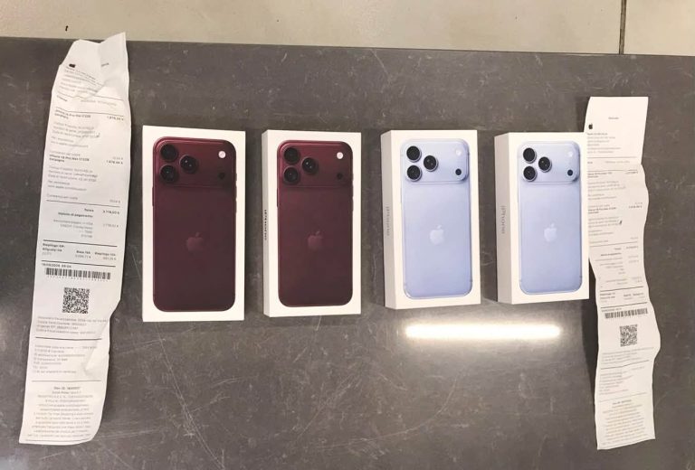 На Львівщині у двох автомобілях знайшли 8 нових iPhone 18 Pro Max (ФОТО)