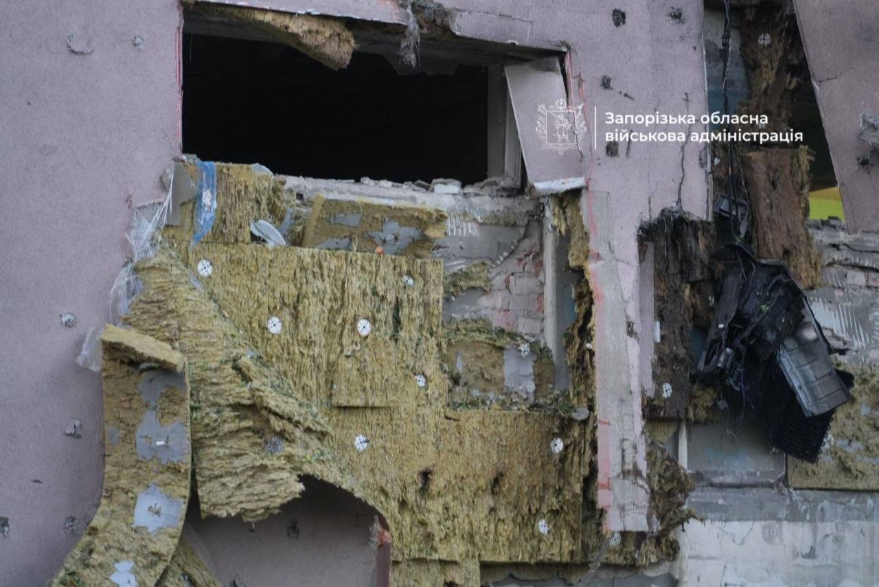 Окупанти атакували медичний заклад у Запоріжжі 2 IMG 20260925 071720 715