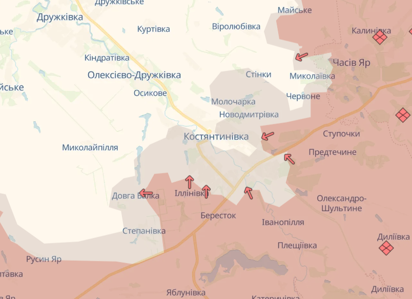 237 боїв за добу: де росіяни найактивніше штурмували позиції ЗСУ (МАПА) 3 Znimok ekrana 2026 09 07 081842