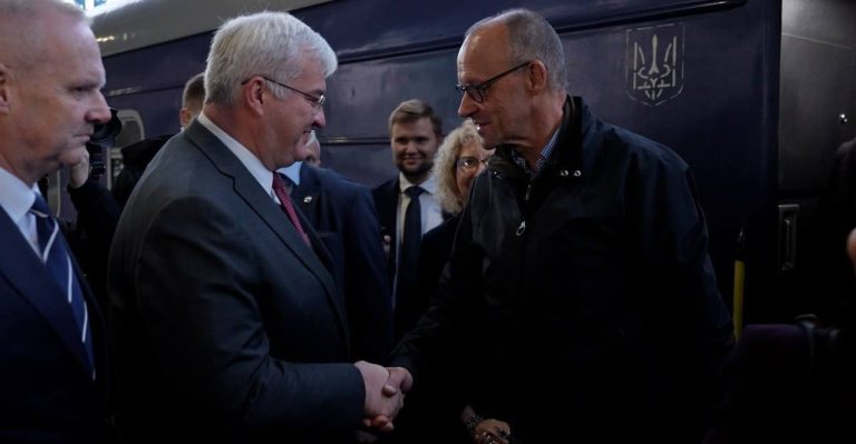 До Києва з неоголошеним візитом прибув Канцлер Німеччини Фрідріх Мерц 1 IMG 20261004 080023 190