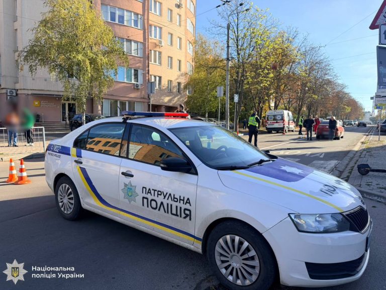 Смертельна ДТП у Франківську: водійка збила жінку на переході (ФОТО)