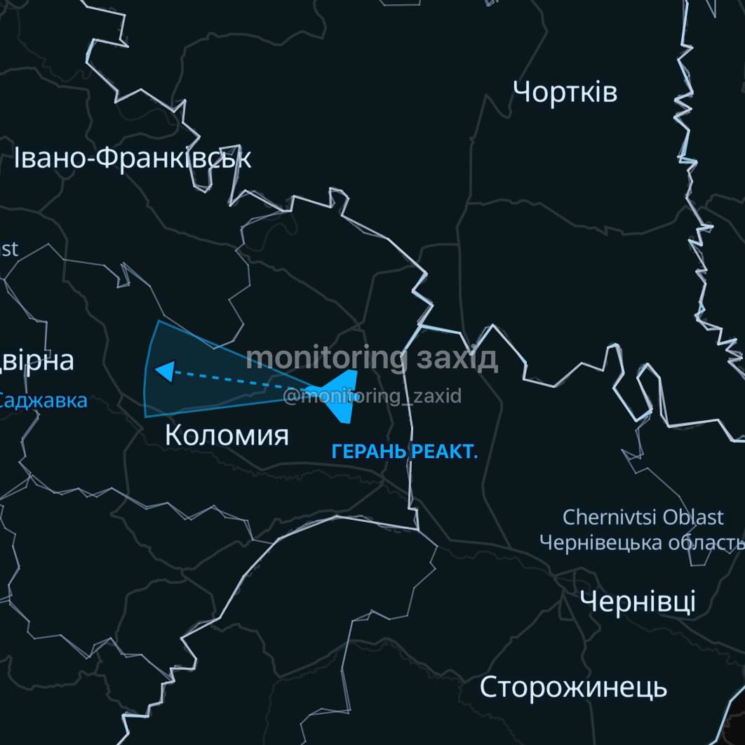 Прикарпаття втретє за добу атакували реактивні дрони: що відомо 2 photo 2026 10 15 04 32 37